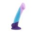 Dildo adhesivo multicolor Purple Haze