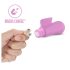 Blush Gaia - vibrador estimulante para dedos (morado)