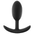 Plug Anal Aventuras Platino M - negro (mediano)