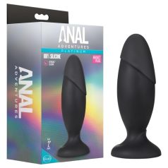 Cohete Platino Aventura Anal - gran plug anal (negro)