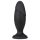 Cohete de Platino para Aventuras Anales - gran plug anal (negro)