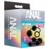 Anal Adventures L - Dildo Anal con Perlas (Negro)