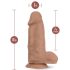 Blush Chub - Consolador realista con ventosa, 18 cm (color natural)