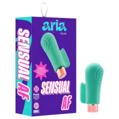 Blush Aria - estimulador de dedo vibrador (verde)