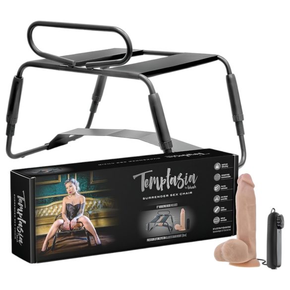 Temptasia - Silla del placer con vibrador (negro-natural)