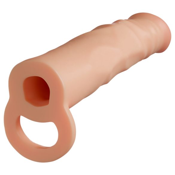 Performance Plus 2,5 - funda para pene con anillo - silicona natural