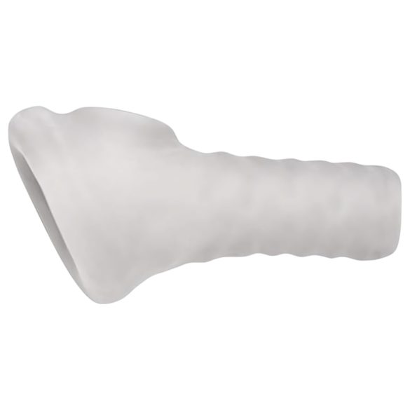 Perfect Fit Breeder - funda de pene abierta - 10 cm - blanco
