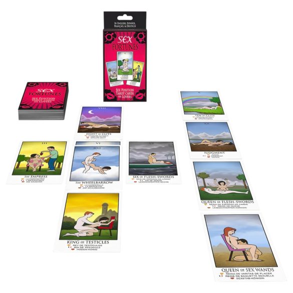 Kheper Games - cartas de tarot de posiciones sexuales