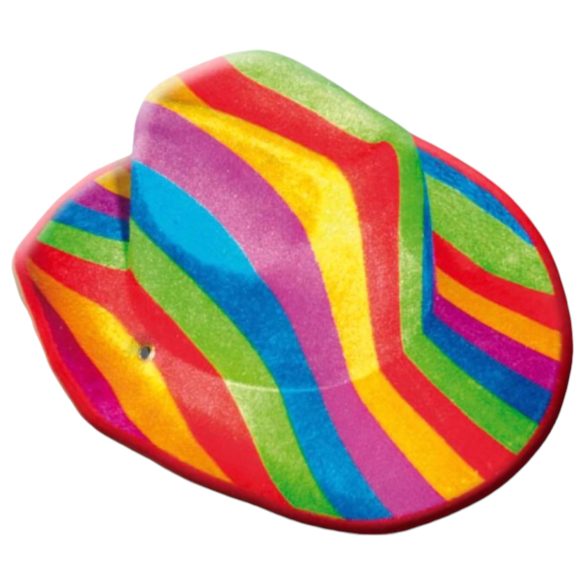 Sombrero vaquero Pride (arcoíris)