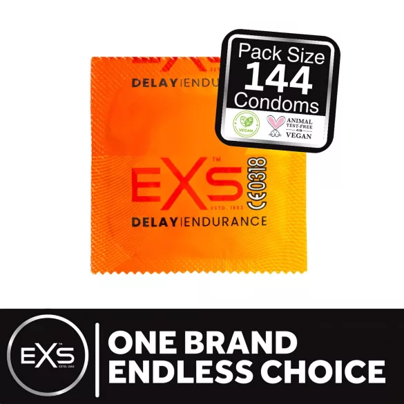 EXS - preservativo retardante - látex - caja de 144 unidades