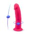 Silexd - vibrador rosa con ventosa y control remoto