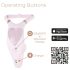 Adrien Lastic Venus - Vibrador doble punto G y clítoris (rosa)