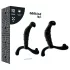 Addicted Toys - masajeador de próstata y perineo (negro) - 11,3 cm