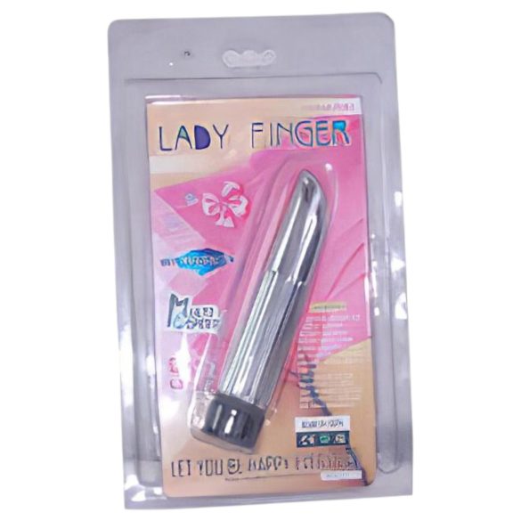 Baile - Vibrador Lady Finger - Estimulador femenino - Plata