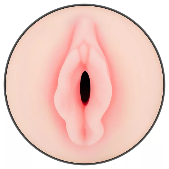 JamyJob - masturbador doble orificio - vagina y ano - color natural