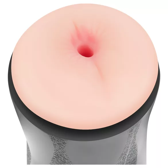 JamyJob - masturbador doble orificio - vagina y ano - color natural