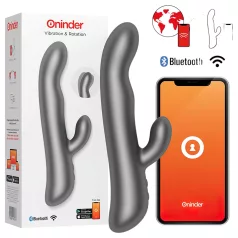   Oninder Oslo - vibrador con brazo giratorio para el clítoris (negro)