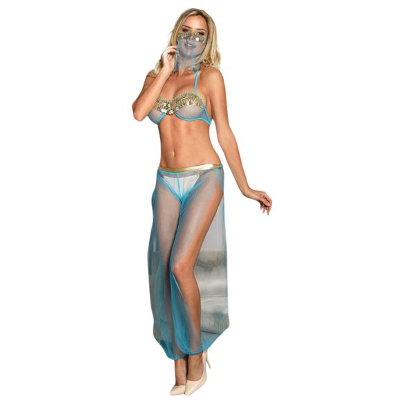 Subblime - Disfraz transparente estilo indio - (azul)