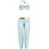 Subblime - Disfraz transparente estilo indio - (azul) - L/XL