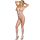 Subblime 951740 - Mono de red picante con lazo - (blanco) - Tallas S-L