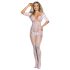 Subblime 951818 - Mono de red con rosas - (blanco) - Tallas S-L