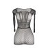 Subblime 951931 - Vestido de red espalda abierta - (negro) - S-L