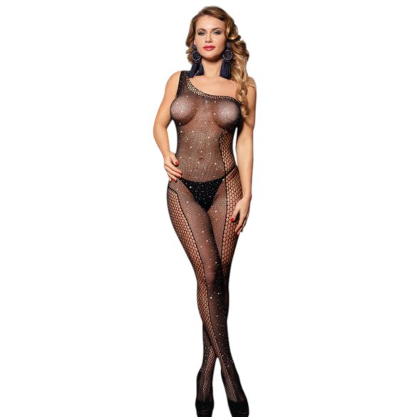 Subblime 952037 - Mono de red con strass - (negro) - Tallas S-L