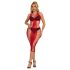 Subblime 952327 - vestido de red con tiras cruzadas - (rojo) - S-L