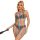 Subblime 952341 - Vestido de red arcoíris con cuello halter - Tallas S-L