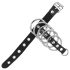 Kink - anillo para pene con anillos de metal (negro)
