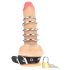 Kink - anillo para pene con anillos de metal (negro)