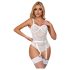 Subblime 954291 - Conjunto de body de malla con cadenas - Blanco (L-XL)