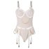 Subblime 954291 - Conjunto de body de malla con cadenas - Blanco (L-XL)