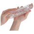 Addicted Toys - funda pene con anillo testicular - 23cm (transparente)