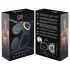 IBIZA - vibrador con arnés - estimulador de clítoris - silicona negra