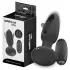 Addicted Toys - vibrador anal con lengua móvil - silicona negra