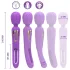 Intense Christy - vibrador masajeador con lengua móvil - silicona lila