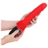 Intense Cynthia - consolador vibrador con ventosa - rojo
