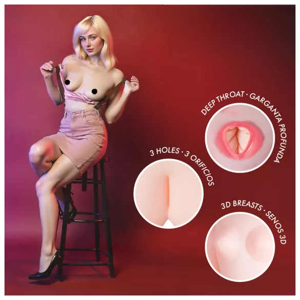 Intense Dolls Ingrid - muñeca hinchable - tamaño real - pvc