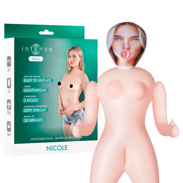 Intense Dolls Nicole - muñeca hinchable sexual - material PVC