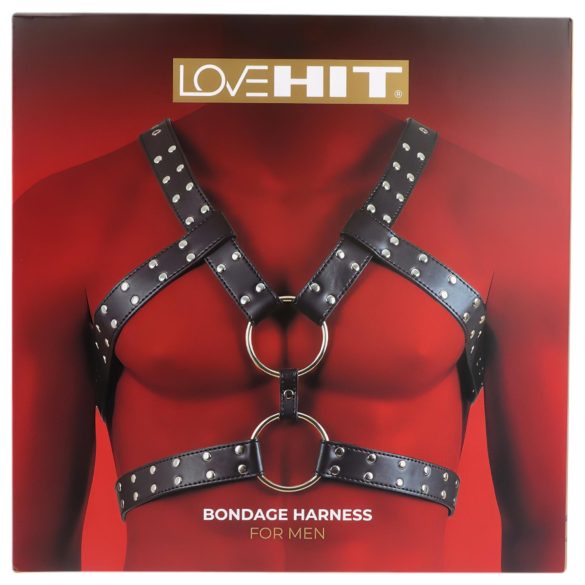 Virgite - Arnés masculino (negro)
