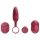 Conjunto Vibrador Dúo Mobi - Rojo