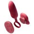 Juego vibrador 2 piezas - rojo