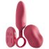 Juego vibrador 2 piezas - rojo