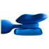 Platanomelón Mobi - set vibrador recargable con radio - 2 piezas (azul)