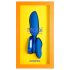 Platanomelón Mobi - set vibrador recargable con radio - 2 piezas (azul)
