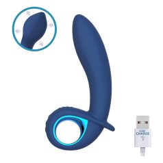 INTOYOU Palha - vibrador inflable recargable (azul)