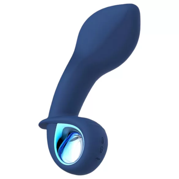 INTOYOU Palha - vibrador hinchable con batería (azul)