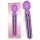 Engily Ross Aura - vibrador masajeador digital recargable (lila)
