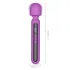 Engily Ross Aura - vibrador masajeador recargable digital - silicona lila